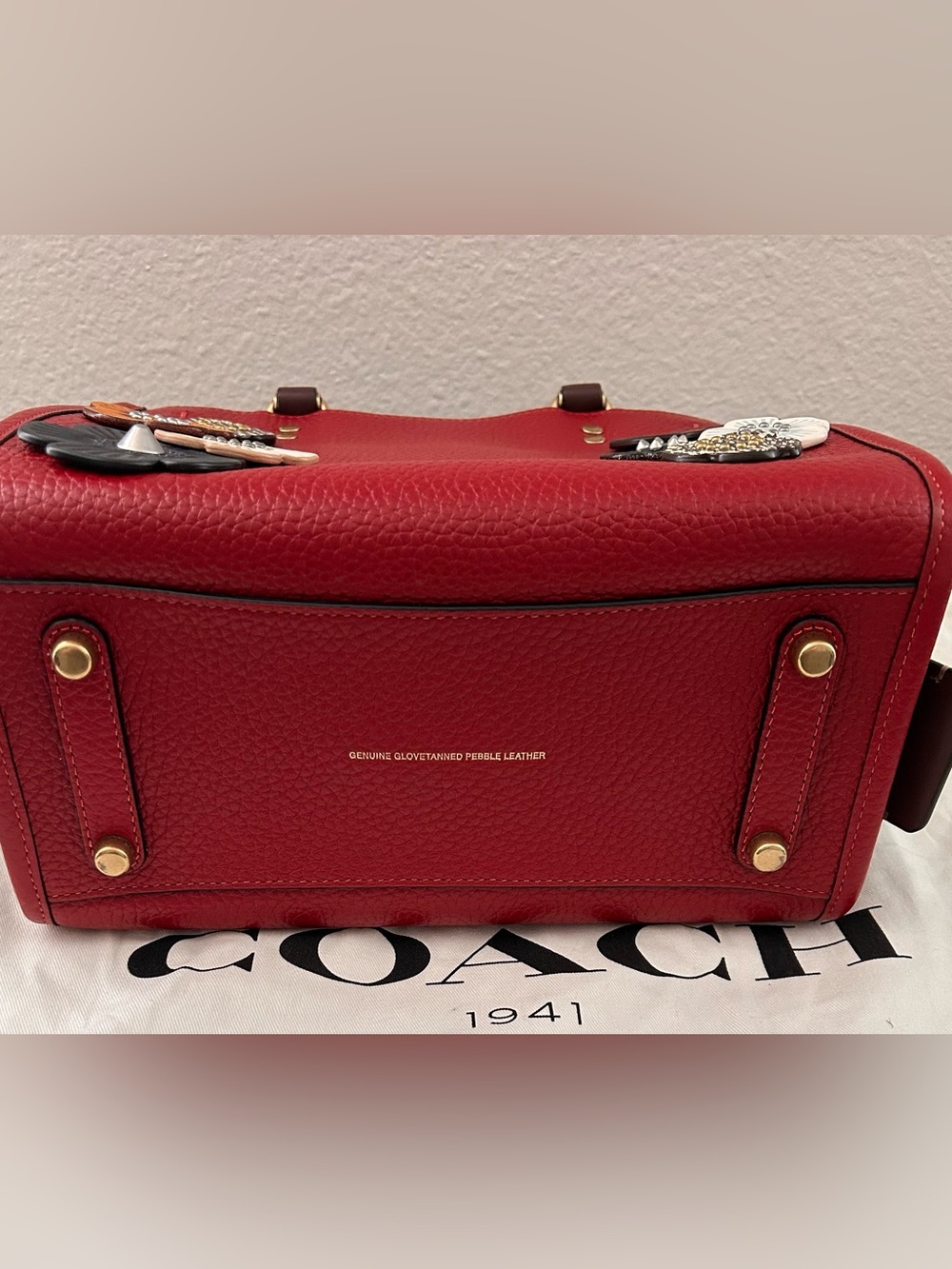 Coach Rogue 25 Bag Tea Roses - Picture 8 of 12